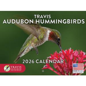 Travis Audubon Hummingbird Calendar 2026 Wall Monthly Hummingbirds Gifts For Hummingbird Lovers Women Men | American Made In The USA