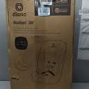 Diono Radian 3R, 3-in-1 Convertible Car Seat, Rear Facing & Forward Facing, 10 Years 1 Car Seat, Slim Fit 3 Across, Jet Black