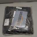 Deconovo Blackout Curtain Panel – Solid Grommet Top, Thermal Insulated & Energy‑Saving, Machine‑Washable Room Darkening Window Treatment for Bedroom & Living Room, 1 Panel, Black, 42W x 63L