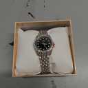 Techno Pave Women's 32mm Iced Out Sleek Diamond Dial Watch