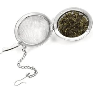 Stainless Steel Tea Ball Infusers 2-Pack - Two Sizes - One 2" and One 2.75" Tea Ball - Easy Clean, Durable Mesh Filter for Loose Tea, Tisanes, Herbs, Spices - Easy Flavor Extraction