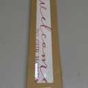 WKYAER Valentine's Day Wood Decor, Welcome to Our Home Wooden Sign, Rustic Farmhouse Style Valentine's Day Décor, Tabletop or Wall Décor for Living Room, Bedroom, Gift for Couples, 17.8x4x1.2 Inches