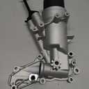 2781800710 Engine Oil Filter Housing Compatible with Mercedes-Benz GLE63 GLS63 SL63 AMG GLS550 CLS550 G63 E550 S550 CL63 E63 2011-2019 Replace 2781800610 A2781800710 A2781800610