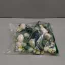 Yunlly 16 Packs Artificial Peony Flowers Faux Peonies Bouquet Silk Vintage Wedding Home Table Door Decor Reusable Bouquet Rose Flowers for Bridal Wedding Birthday Home(White,Peony)