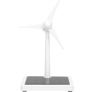 Kisangel Solar Windmill Model - Educational Solar Powered Wind Turbine Kit for Kids Easy Assembly Mini Wind Turbine for Science Experiments and Observational Learning