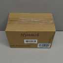 Hymmah Bathroom Accessories Set,Toothbrush Holder,Farmhouse Bathroom Decor,4 Pcs Resin Gift Set Apartment Necessities, Contain Toothbrush Cup,Soap Dispenser,Soap Dish,Tumbler (Cross Stripe Gray)