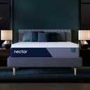 Nectar Premier Hybrid 13 King Mattress - Medium Firm - Memory Foam & Innerspring Coils - Cooling Upgrade - 2 Pressure Relief Layer - Mattress in a Box
