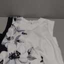 GRECERELLE 2025 Women Summer Casual Round Neck Cap Sleeve Maxi Dress with Pockets Beach Vacation Sundress (Large, Black White Azalea)