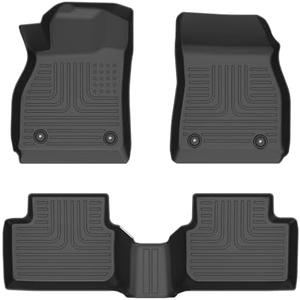 for Chevy Malibu Floor Mats 2013 2014 2015,All Weather Car Mats for Chevy Malibu Floor Liner Accessories 2013-2015