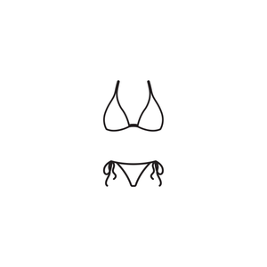 Women's 3 Piece Bikini Sets Two Piece Swimsuits Triangle Top Underwire Bathing Suit High Cut Thong Swimwear, Size M