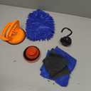 Dent Puller, 3 Pack Car Dent Puller Car Dent Removal Kit Suction Cup Dent Puller Dent Remover Tool and Dent Repair Kit Handle Lifter for Cars Body, Glass,  Screen, Objects Moving (Black+Orange)