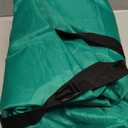 Christmas Tree Cover - 420D Waterproof Oxford Cloth Storage Bag for 4-8 FT Christmas Trees, Metal Zipper & Adjustable Straps (92" H x 55" W)