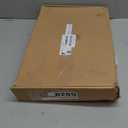 Matte Black Shower Faucet Set, Single Function Shower Trim Kit with Rough-in Valve, Square Rain Shower Head System Included Extra Long Shower Arm for Bathroom