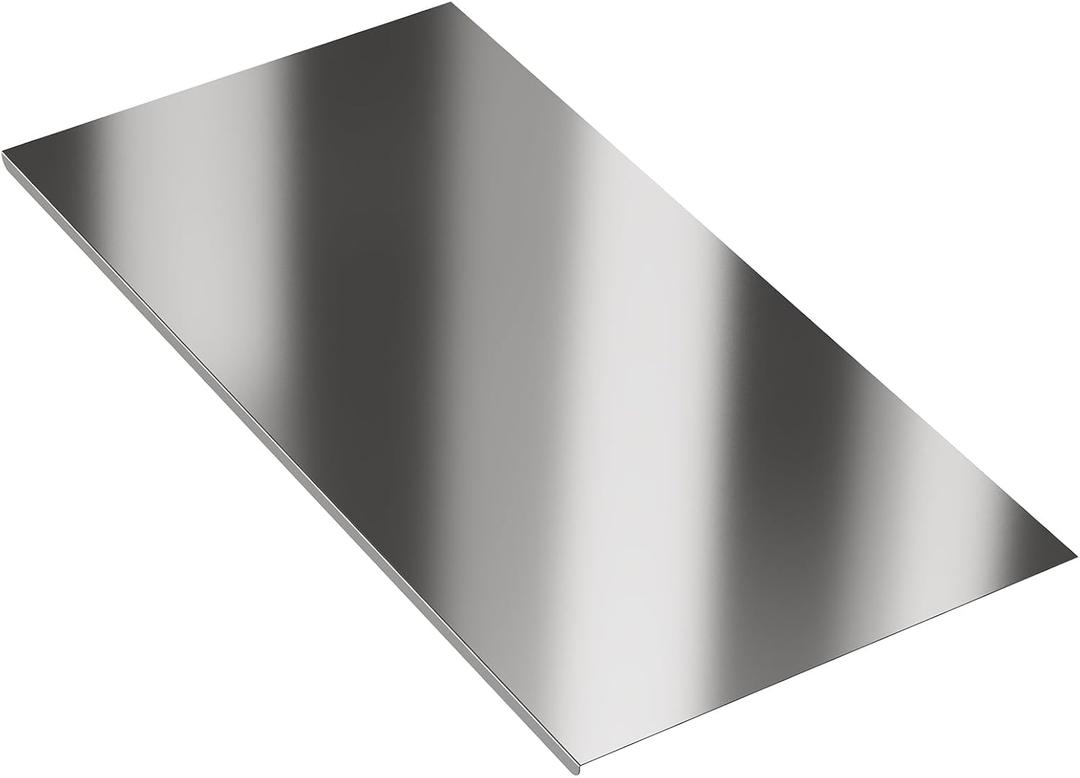 304 Stainless Cutting Board with Lip, 47.3" x 22.8" Steel Cutting board