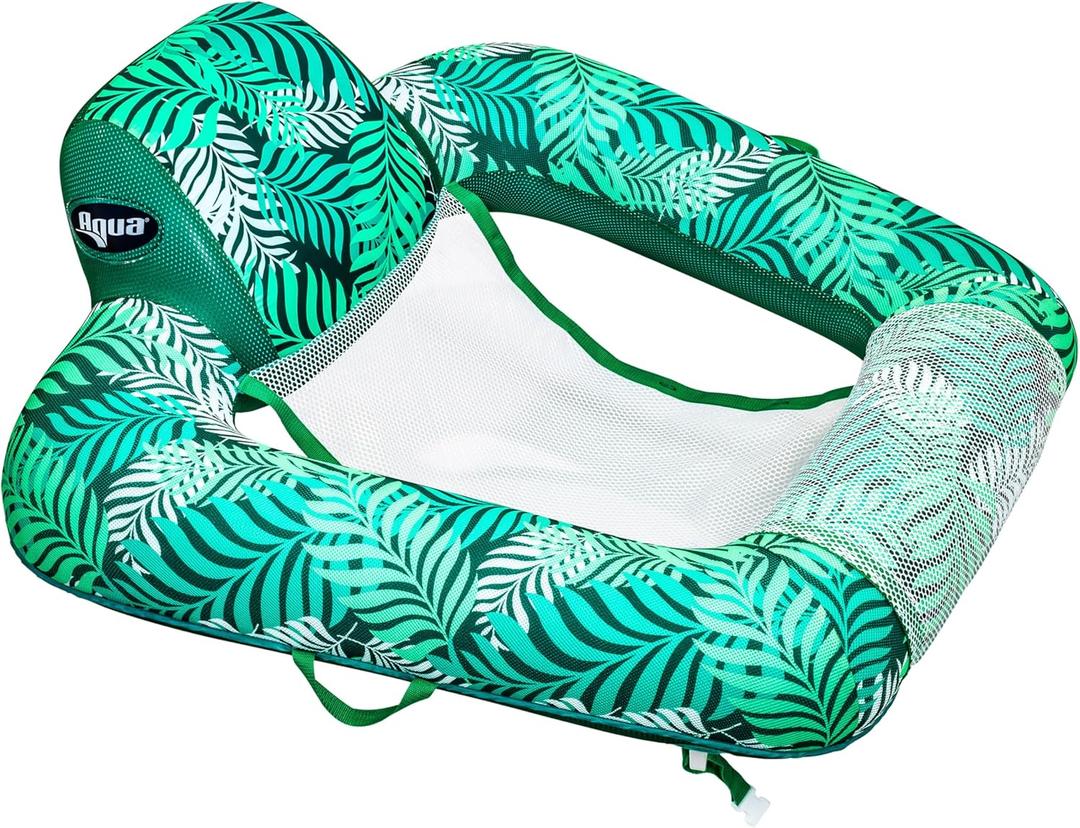 Aqua Pool Chair Float Lounge for Adults Multiple Colors/Shapes/Styles for Adults and Kids Floating