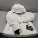 Obermeyer Womens Cosima Down Ski Jacket, 550-fill Duck Insulation, Waterproof for Snow and Skiing (8, White)