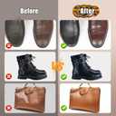 13Pcs Shoe Care Kit for Men & Women,3 Horsehair Shoe Polish Brush,Black Brown Neutral Mink Oil for Shoes,Care for Leather Boots, Shoe Cleaning Kit as Gift for Men with Shine Sponges & Care Cloth