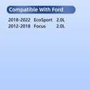 VS50877R Engine Valve Cover Gasket Set for Ford Focus, EcoSport, 2012 2013 2014 2015 2016 2017 2018 2019 2020 2021 2022, 2.0L