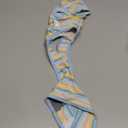 FUAMEY Recovery Suit for Dogs After Surgery,Soft Breathable Dog Bodysuit E-Collar & Cone Alternative Surgical Suit,Male Female Dog Neuter Spay Suits Anti Licking Wounds Onesie Blue Yellow Stripes XS (XS(Back:8.3-11.4in,WT:4-7lbs))