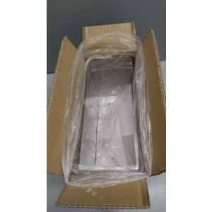 Display Case Compatible with Labubu POP MART, Acrylic Clear Display Box Shelf for POP MART Labubu Doll, 1 Pack White