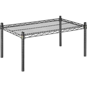 APLSS Dunnage Storage Rack, 18"30"14"(8"), NSF Certified, Height Adjustable, Moist&Dry Enviroments, for Kitchen Garage Walk-in Cooler&Freezer Dishroom, 800 Lbs Capacity