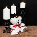 12 Pcs Mini Felt Witch Hats Mini Plush Toy Small Animal Handmade Wine Bottle Decor for Halloween Party Favors DIY Hair Accessories Crafts