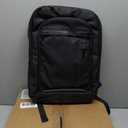 Business Backpack for Men Lightweight Commute Laptop Backpack Anti-Theft Water Resistant Backpack for 17.3 Inch Computer for Daily Office Work with Small Bag (Black,17.3")