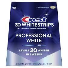 Crest 3D Whitestrips Professional Effects – Teeth Whitening Kit, 22 Treatments (20 + 2 Bonus), Each with 1 Upper/1Lower, 44 Strips – Crest 3DWhite Teeth Whitening Strips