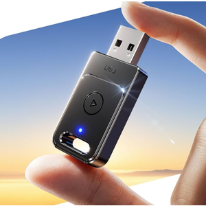 Cleviton for Apple Carplay Wireless Adapter, 3X Fast AutoConnect, No Latency, Plug&Play, Wireless Carplay Adapter, 2025 Mini Car Play Dongle for iPhone 6~17, Fit for 927+ Cars,USB A/C,Matte Black