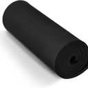 Black Eva Foam Sheets roll, Premium eva Craft Foam 12mm Thick, 13.9" x 39", High Density 86kg/m3 for Halloween Cosplay Costume, Crafts, DIY Projects by MEARCOOH