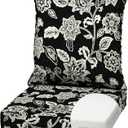 Arden Outdoor Deep Seat Cushion Set, Foam, 22x24, Black Jacobean | Sofa, Couch, Conversation Set, Premium High-Density Foam, Never Flattens, Mold and Mildew Resistant, 1 Pack