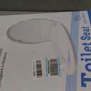 Elongated Toilet Seat 18.5" - Soft Close, Durable PP Toilet Seat, Easy Installation & Removal, Fits Most Toilet Bowls