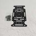 Mailbox Mounting Bracket Plate for Post Mount Mailboxes Sturdy Heavy Duty Accessory Metal Easy to Install Stable Hardware