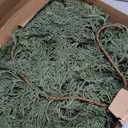 9ft Artificial Realistic Cedar Garland - Christmas Real Touch Long Greenery Gradient Cypress Garland for Mantle, Fireplace & Stairs Banister, Unlit Faux Green Decorations for Indoor Xmas Decor