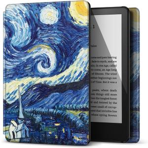 TNP Case for 6" All-New Kindle 2024 & 2022 Release 11th Generation Cover - Slim, Lightweight, Smart, Protective Flip Case with Auto Sleep and Wake for 6-Inch Amazon Kindle E-Book Reader, Starry Night