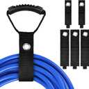 Christmas Gifts Stocking Stuffers for Men - 6 Pack Heavy-Duty Storage Straps Gifts for Men Dad Him Boyfriend Cable Straps for RV Accessories Extension Cord Organizer Workshop Organizers Garage Gadgets