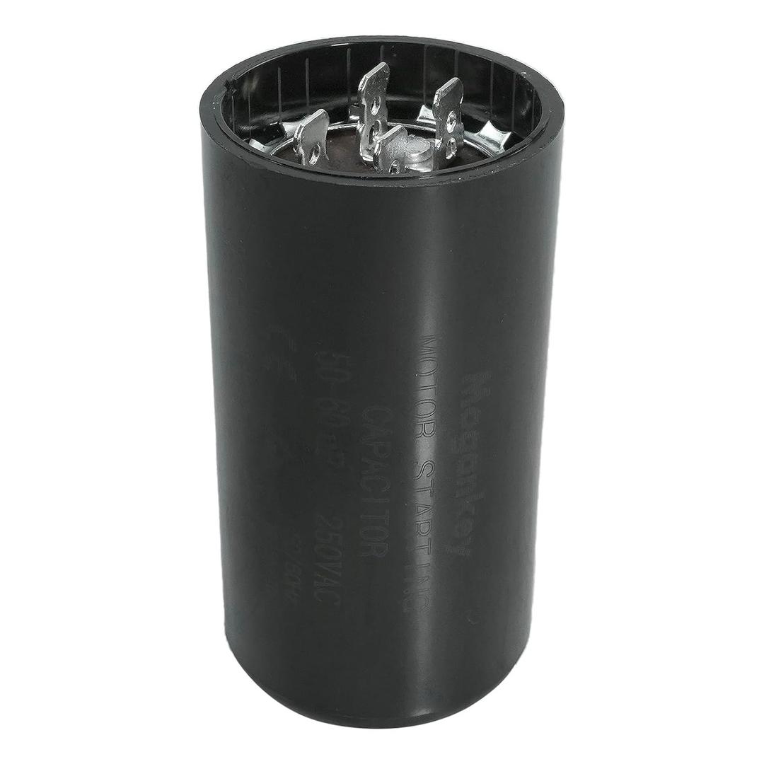 50-60 uf/MFD 250 VAC CD60 Round Motor Start Capacitor 50/60 Hz AC Electric Motor Universal Fit for Fan Start and Cool or Heat Pump Air Conditioner