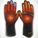 Heated Gloves for Men and Women, Heated Glove Liners Electric, Rechargeable Hand Warmer for Winter Outdoor Work Hunting Camping Hiking Skiing, Gift, X-Large