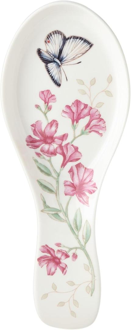 Lenox Butterfly Meadow Spoon Rest, 0.47 LB, Multi