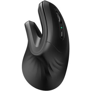 DAREU Ergonomic Vertical Wireless Mouse, 2.4GHz / BT Optical Vertical Mice with Ergo Design for Comfort and Reduced Wrist Strain, Silent Mouse with 6 Buttons, Computer Mice for Laptop, Desktop, PC