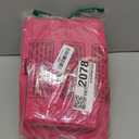 Blulu 10 Pcs Wig Hangers Rack for Multiple Wigs with Dust-proof Storage Bags, Hanging Storage Organizer for Hat with Anti-slip Grips Space Saving for Door Wall Closet Bathroom (Hot Pink)