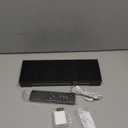 Alampan 12" Large Digital Wall Clock with Remote Control, USB Powered, Corded RGB LED Clock with Full Screen Display, Big Numbers, for Classroom, Living Room, Elderly, Wall Mounted, DST, KSJ-01, Black