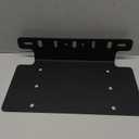 LadyRosian Universal License Plate Mounting Bracket for 6"" 7"" 12"" 17"" 20"" Led Light Bar Spot Lights for SUV Car 4x4 Most Trucks, Black