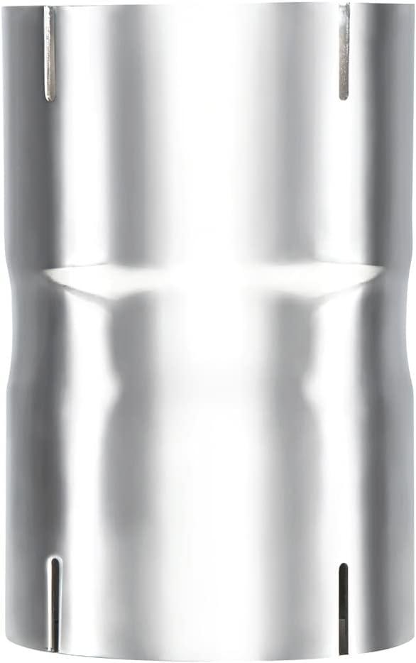 UNITED PACIFIC CN-5-8C Exhaust Pipe Connector, Chrome, 5" I.D. to 5" I.D.