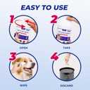 Wellix Dog & Cat Eye Wipes for Discharge and Crust - Pet Eye Wipes Tear Stain Remover for Dogs and Cats - Dog and Cat Grooming Wipes for Eyes and Wrinkle - 110 Counts