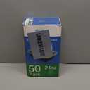 Dealusy 50 Pack (100-Piece) 24 oz Meal Prep Containers Reusable with Lids, Sturdy Leakproof & Food Safe, Microwave, Freezer, Dishwasher Safe Prep Containers, To Go Take Out Plastic Food Storage