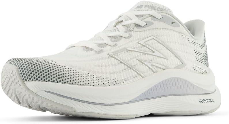New Balance Women's FuelCell Walker Elite V1 Walking Shoe (11 Wide, White/Grey Matter/White)