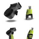 14-in-1 Adjustable Guards and Nose Trimmer Replacement Blade for One Shaver Blades QP series, Safe and Efficient Nose & Facial Detail Trimming