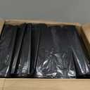 Plasticplace 55-60 Gallon Trash Bags, Heavy Duty, Black Garbage Can Liners, Puncture-Resistant Star Seal, 38" x 58", 100 Count for Warehouse, Kitchen, and Outdoor Use 1.5 Mil