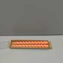 Creative Co-Op 2-Piece Unscented Twisted Taper Candles in Box, Pink